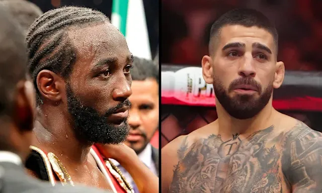 Terence Crawford fires back at Ilia Topuria: 'Don't even compare him' to  Conor McGregor - Yahoo Sports