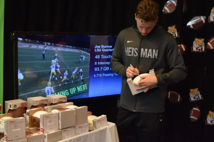 What's Joe Burrow up to after winning the Heisman Trophy? Visiting a New  York children's hospital | LSU | theadvocate.com