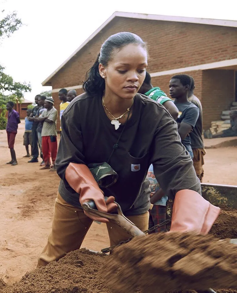 Africa Facts Zone (@AfricaFactsZone) on X: "Rihanna provided scholarships and bikes for girls ..."