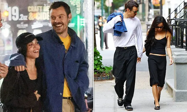Harry Styles and Zoë Kravitz take their relationship to the next level as  they 'meet each other's friends' - hours after singer was introduced to her  rock legend dad Lenny | Daily
