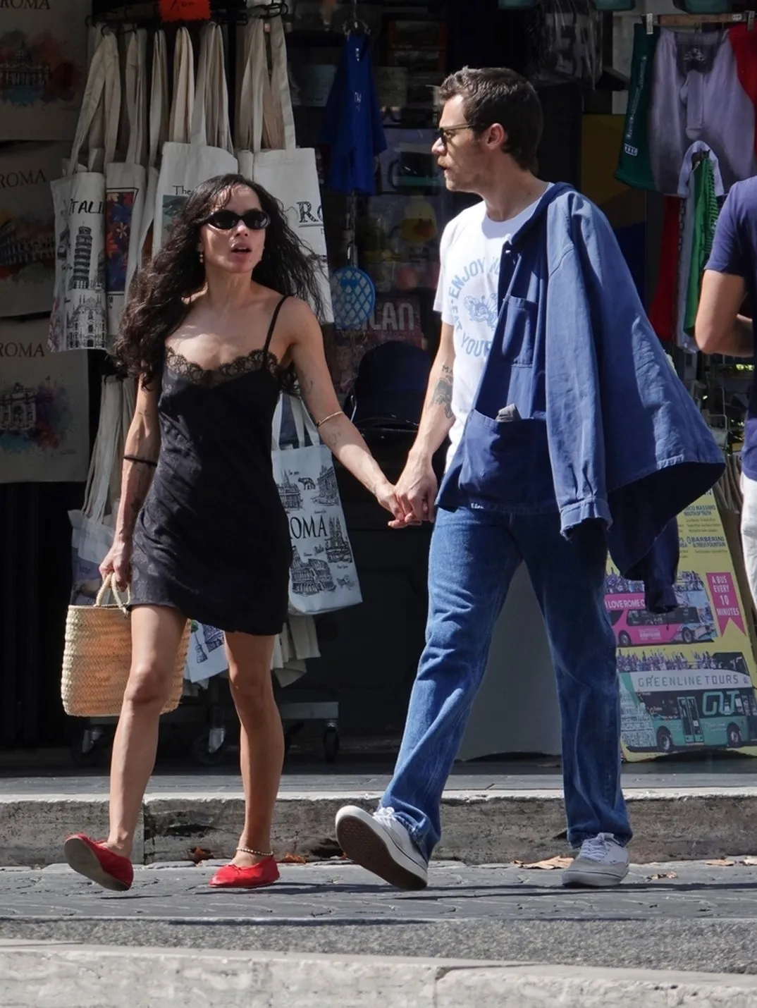 Harry Styles And Zoe Kravitz Hold Hands In Rome