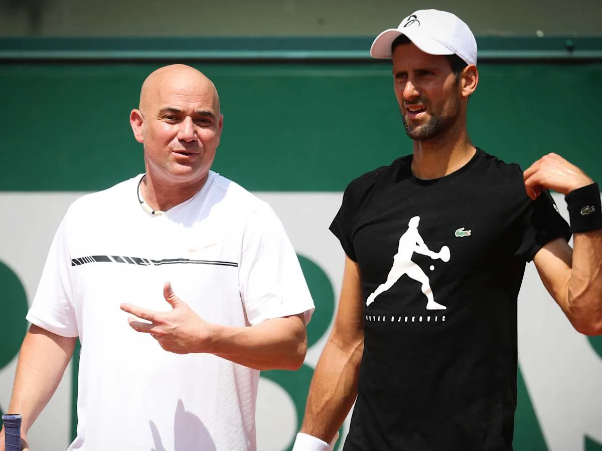 Andre Agassi Says Novak Djokovic Will "Run Out Of Energy"