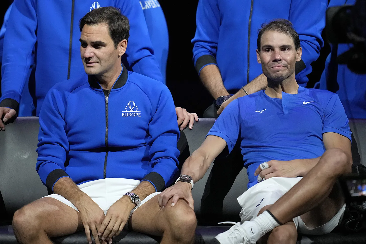 Federer, Nadal hand-holding photo spurs talk of masculinity in sport