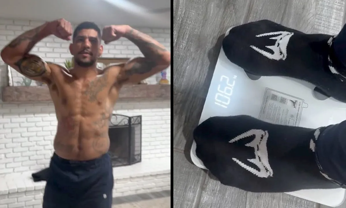 UFC 320 video: Alex Pereira has almost 30 pounds to cut for title bout