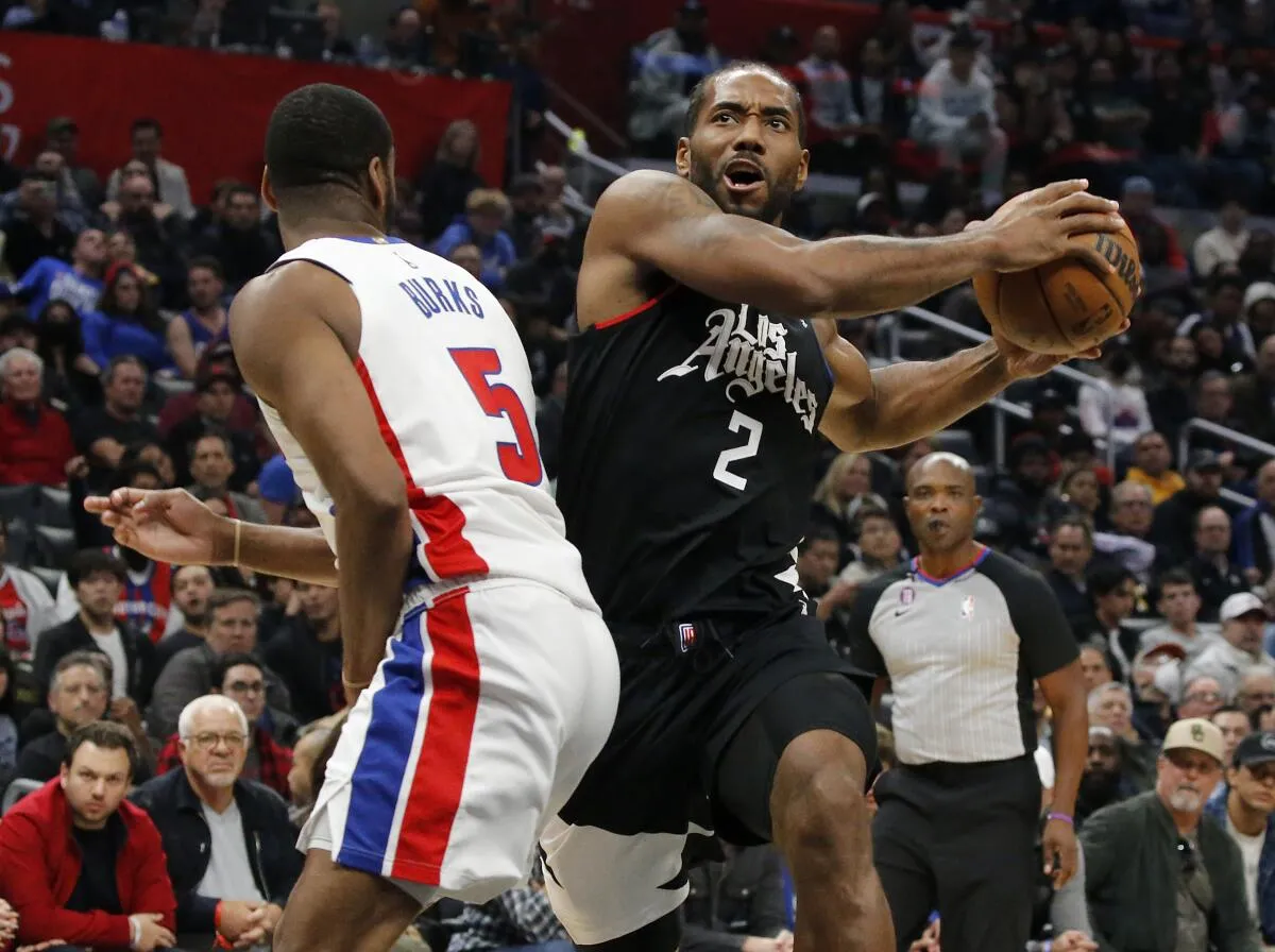 Clippers begin reshaping roles with Kawhi Leonard's return - Los Angeles  Times