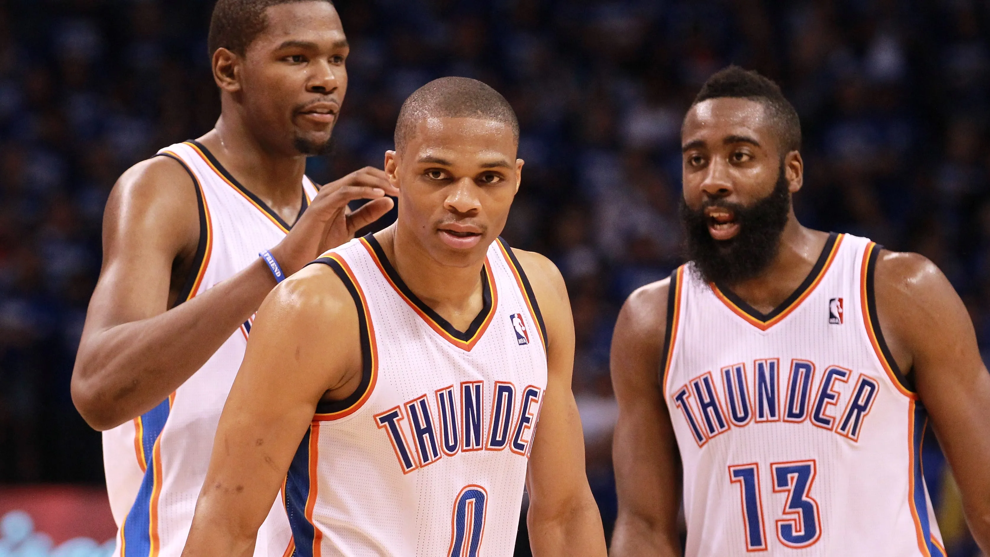 Westbrook reflects on partnership with James Harden and Kevin Durant