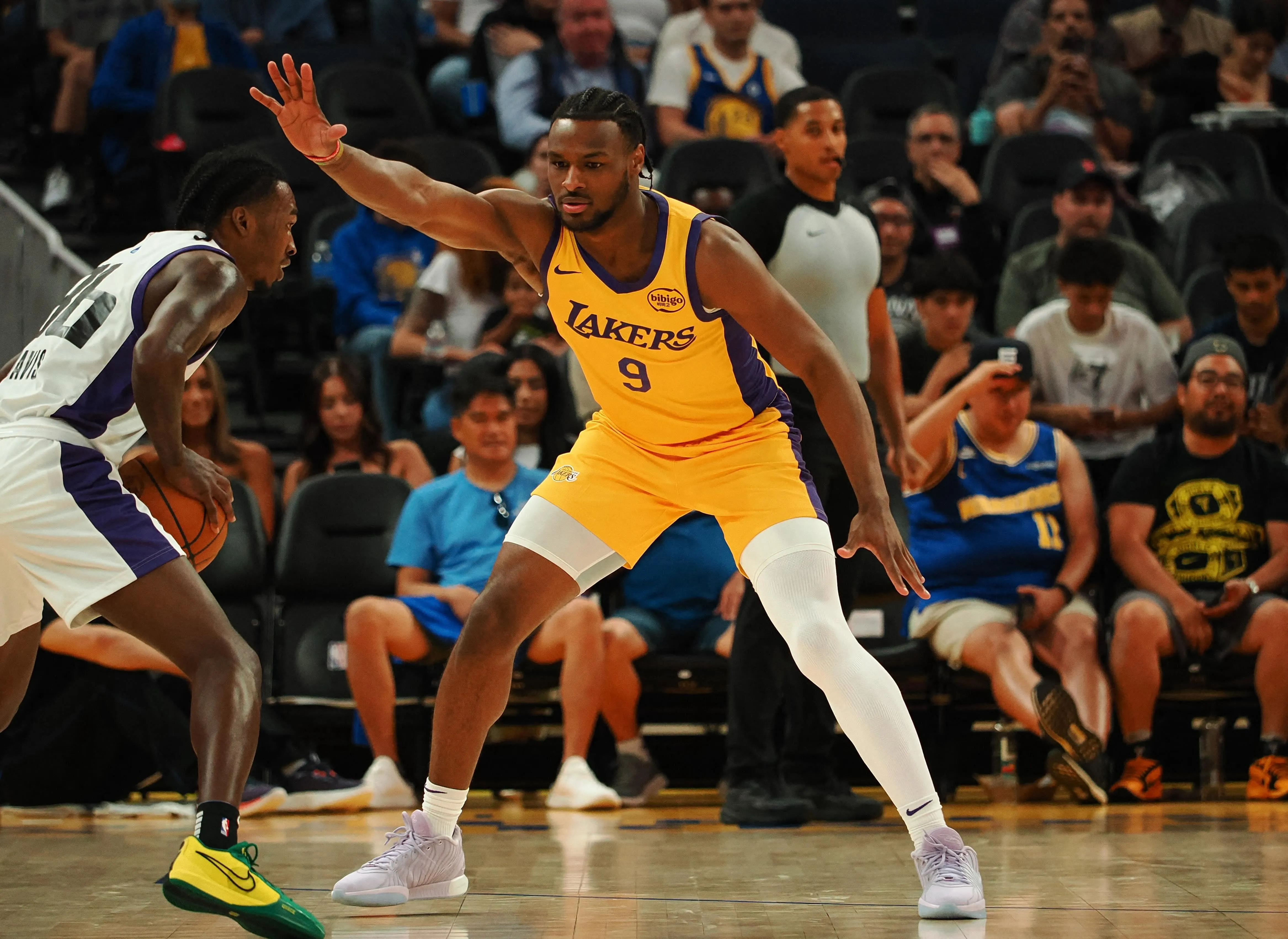 NBA: Bronny James makes debut in Lakers loss | GMA News Online