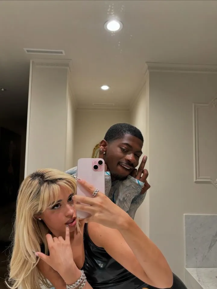 ᴍᴀᴊᴏʀ on X: "Lil Nas X with Camila Cabello 🩵 https://t.co/PJilUFsmxo" / X