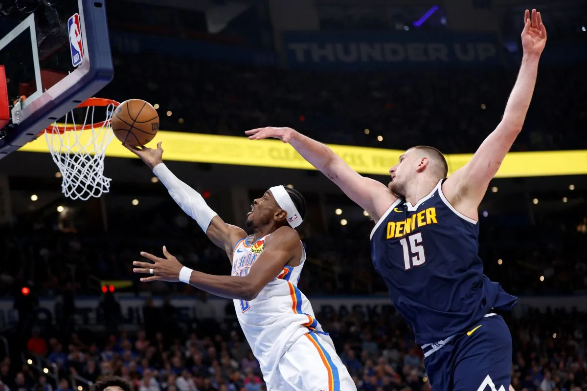 SGA, Jokic split matches between top MVP candidates | The Associated Press