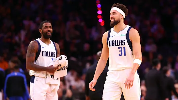 Klay Thompson just gave Kyrie Irving the praise that will make Mavericks  unstoppable