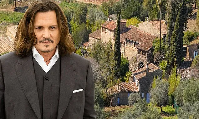 Johnny Depp is not selling £43m France mansion and instead has shelled out  on huge renovations - nine years after putting it on the market following  split from Vanessa Paradis | Daily