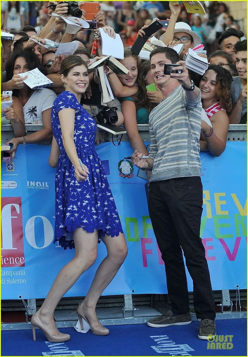 Logan Lerman & Alexandra Daddario: Giffoni Film Festival Attendees!: Photo  2915412 | Alexandra Daddario, Logan Lerman, Percy Jackson Photos | Just  Jared: Entertainment News