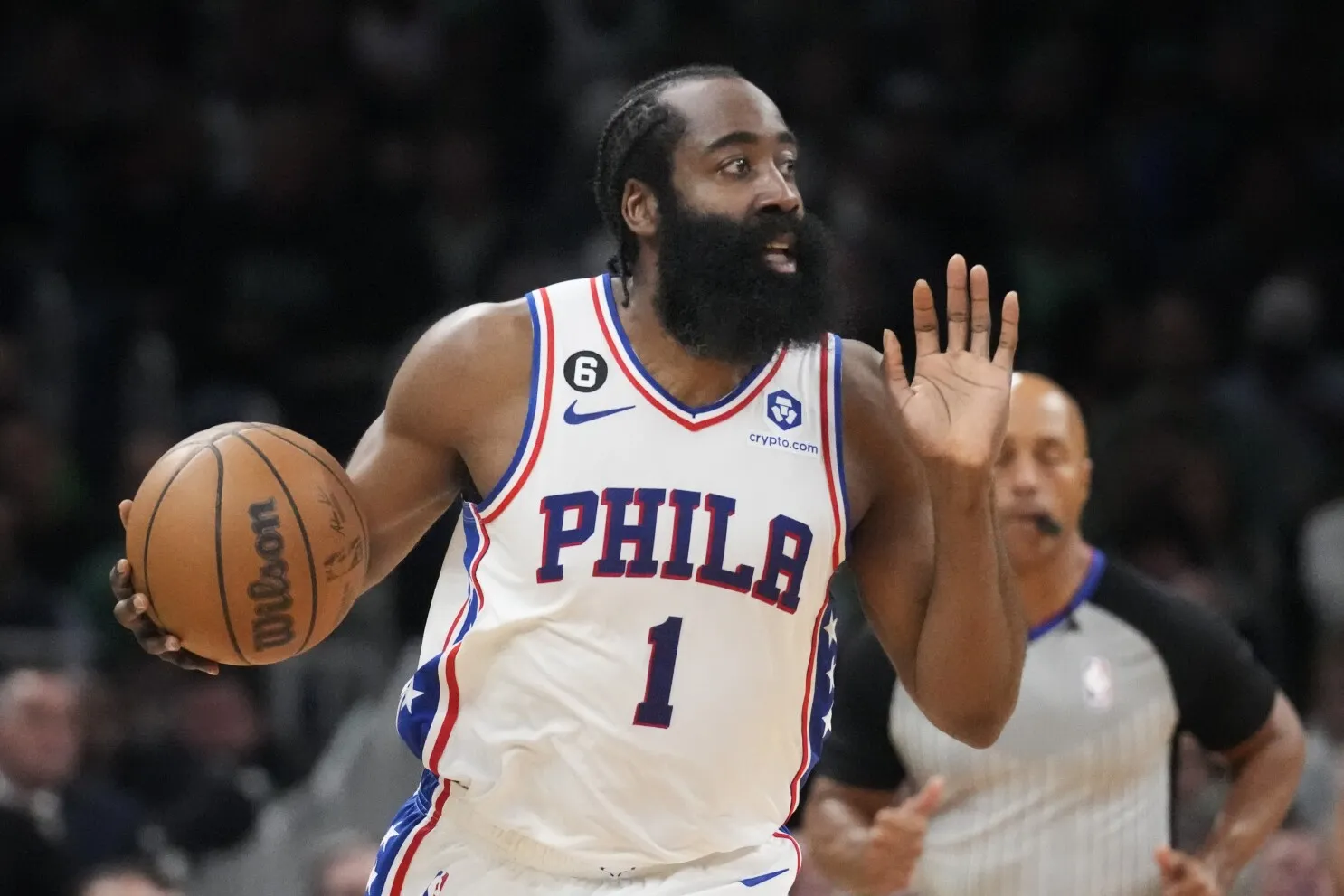 James Harden picks up $35.6 million option with the 76ers, AP source says |  AP News