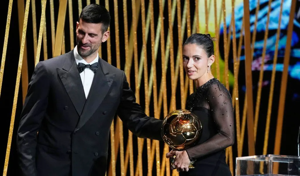 Novak Djokovic's Ballon d'Or appearance slammed as 'disrespectful' amid  online backlash