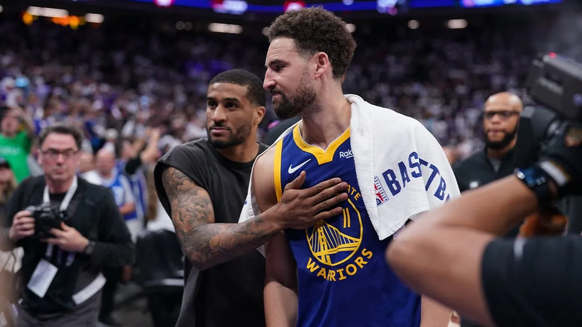 Warriors fans in tears after Klay Thompson's heartfelt goodbye