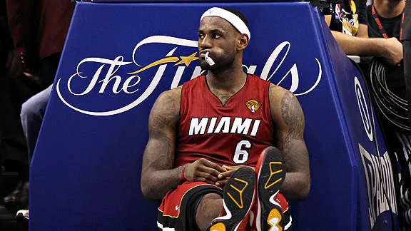 NBA Finals: LeBron James can't win, even after win - ESPN