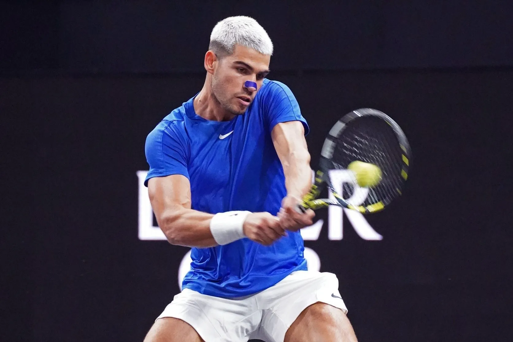 Carlos Alcaraz Moment During Team World's Celebrations Exposed by Laver Cup  Footage