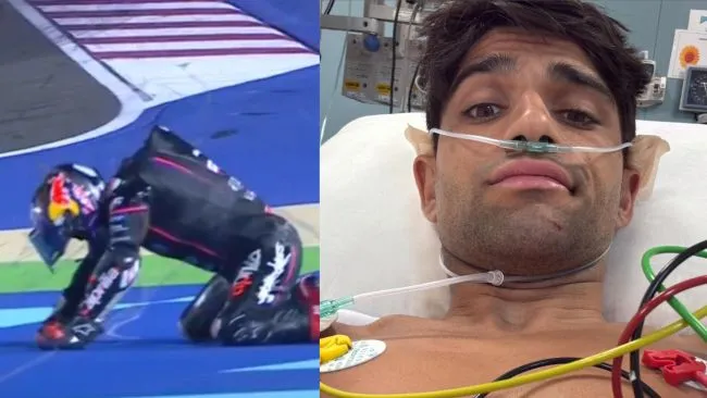 Jorge Martín suffers rib fractures and pneumothorax in serious crash in  Qatar - - Gamereactor
