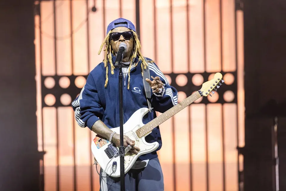 Lil Wayne performs at PNC Music Pavilion