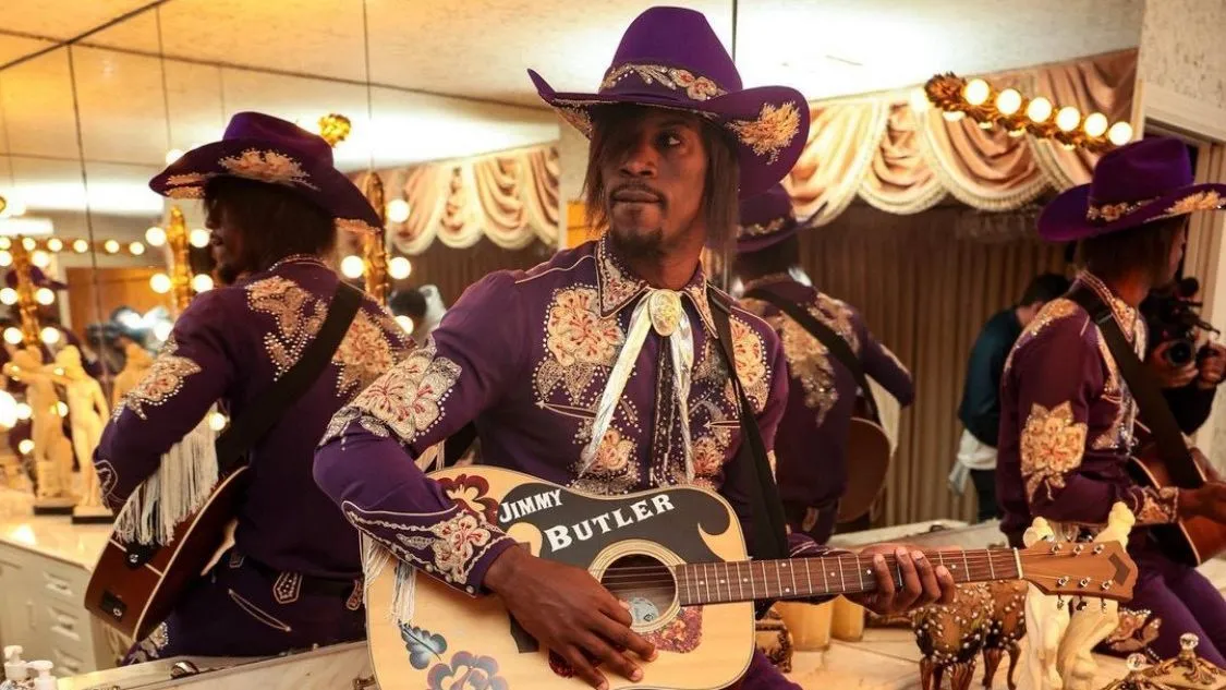 Jimmy Butler features emo look in Fall Out Boy's music video - ESPN