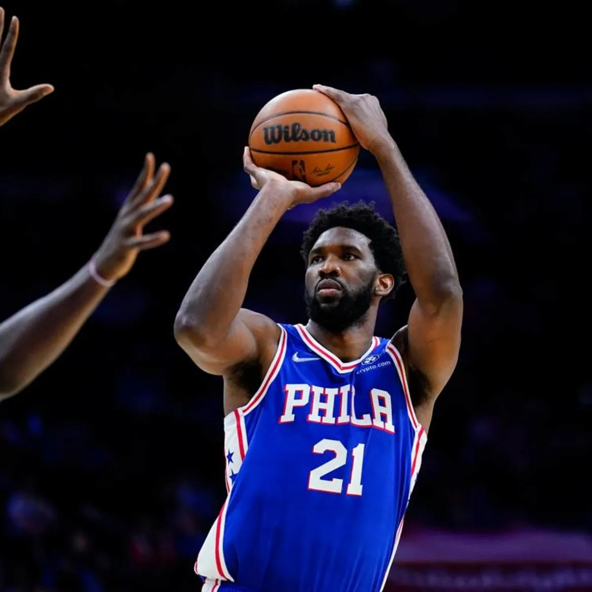 Joel Embiid On His Struggles With The New Wilson Ball: "Last year, I Was  Probably The Best Midrange Jumper In The League. So, Some Point It's Gonna  Come Back.” - Fadeaway World