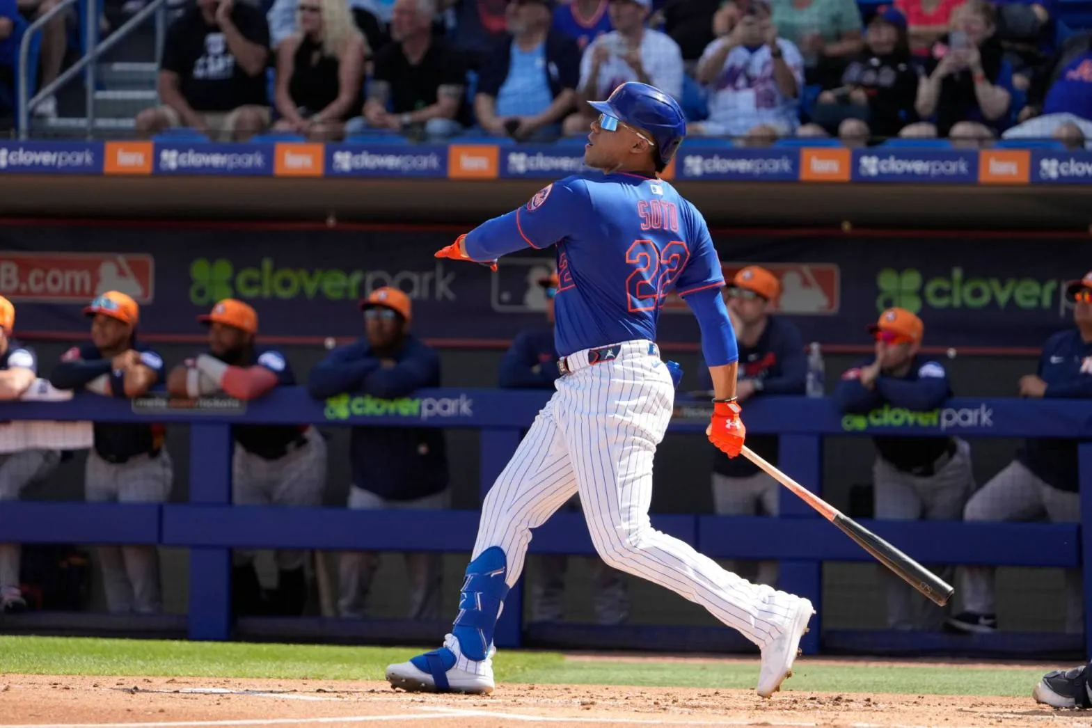Juan Soto homers in first at-bat with Mets in win over Houston Astros ...