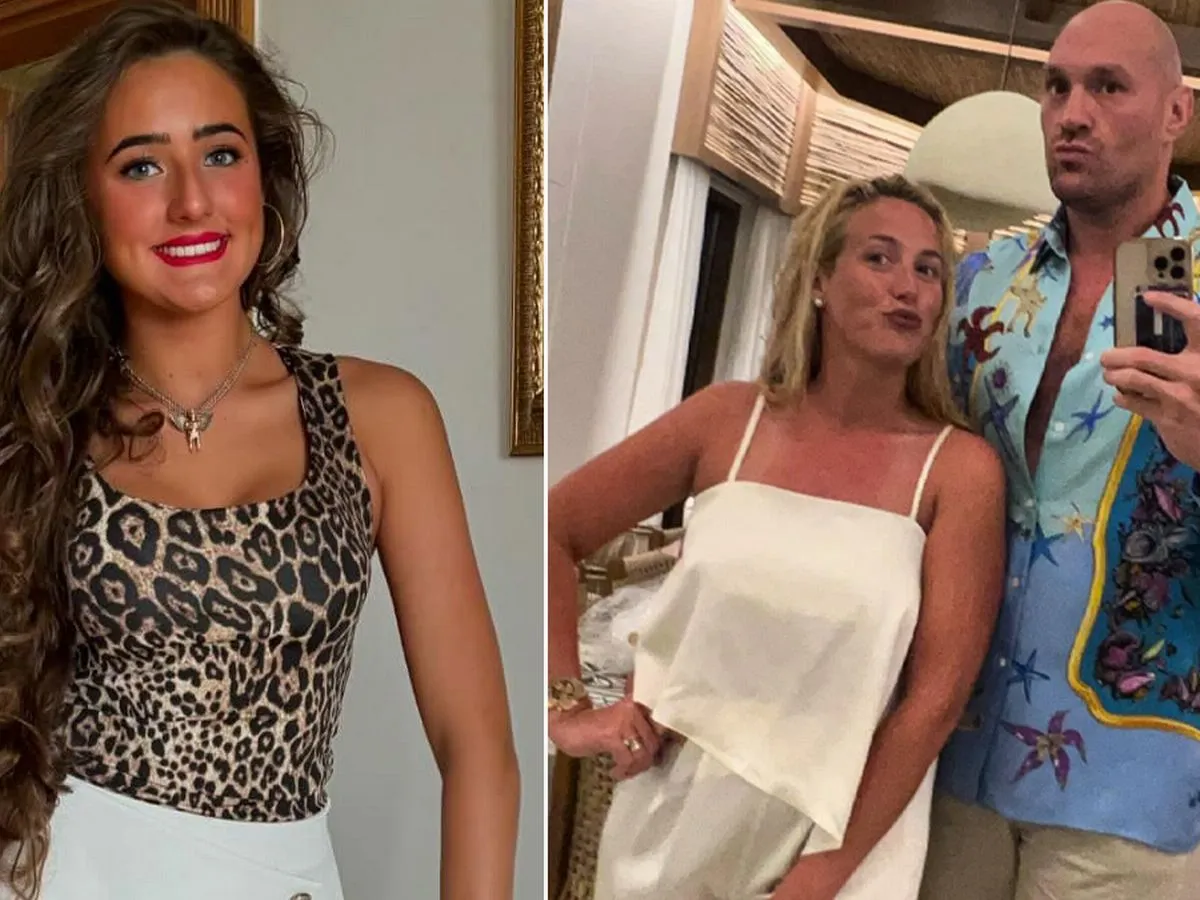 Tyson Fury's daughter 'to be millionaire by 16' thanks to the way she poses  for photos - The Mirror