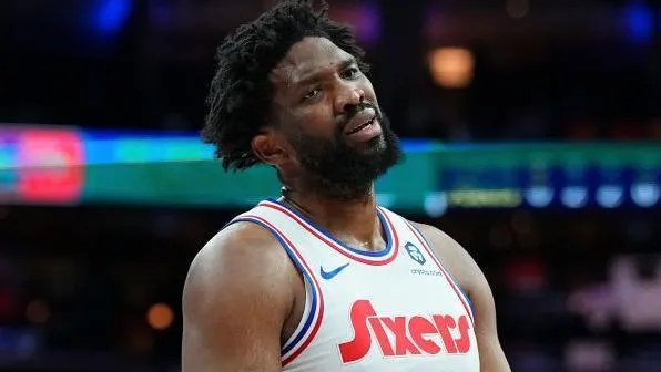 Joel Embiid injury: Philadelphia 76ers star ruled out for rest of season  with knee issue - BBC Sport