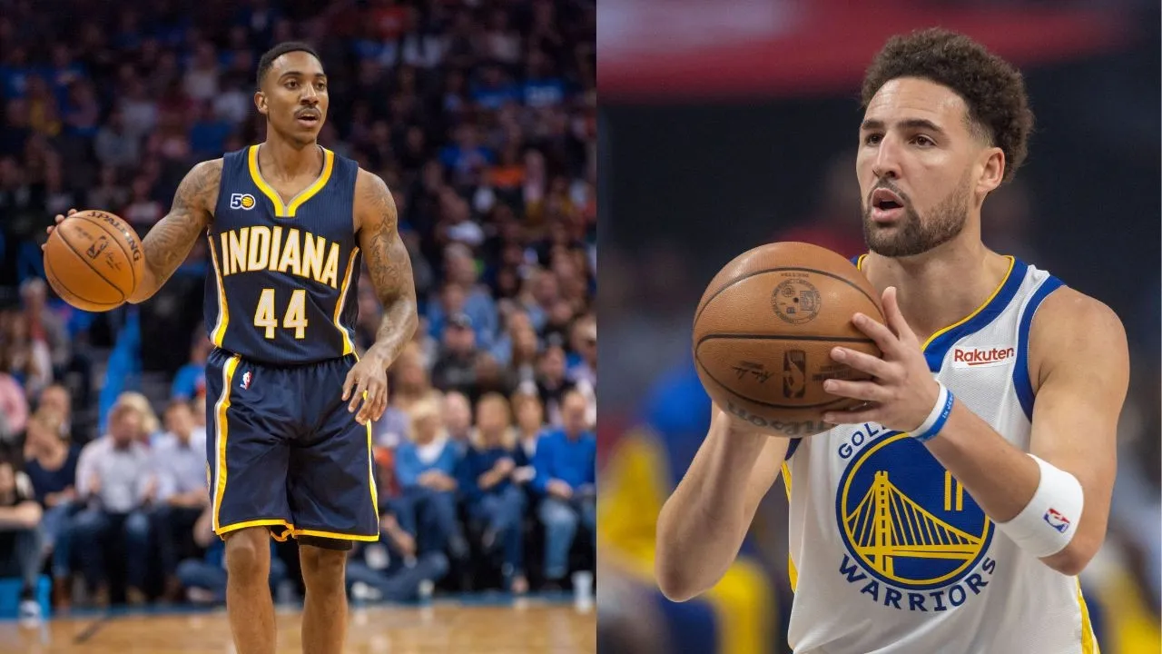 It Was Monta and Paul George!”: Jeff Teague Hilariously Side-Steps Blame  for Klay Thompson's 60-Point Outburst Against the Pacers - The SportsRush
