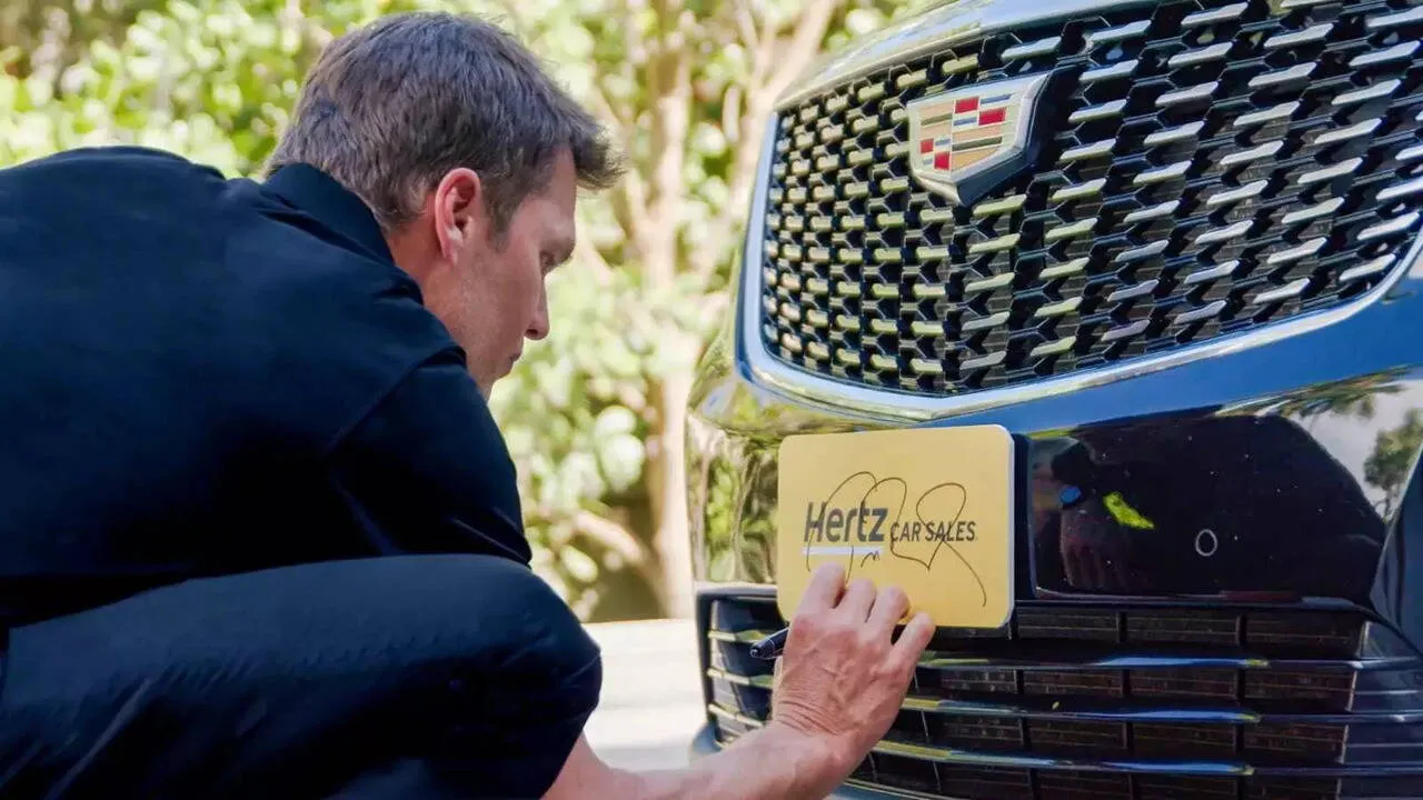 From NFL Legend to Car Salesman: Tom Brady is teaming up with Hertz to  promote used cars and a Cadillac giveaway | NFL News - Times of India