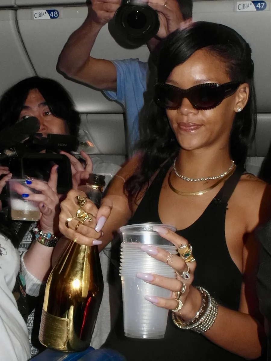 Mark Kavanagh on X: "On this date, November 14, 2012. @rihanna captured on a pocket camera on day one of the #777Tour Flying from LA to Mexico City. Seven concerts in seven