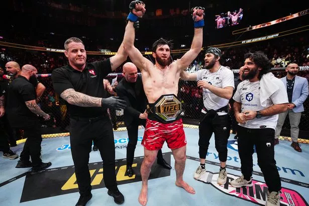 Magomed Ankalaev stuns Alex Pereira to win UFC light-heavyweight title -  Mirror Online
