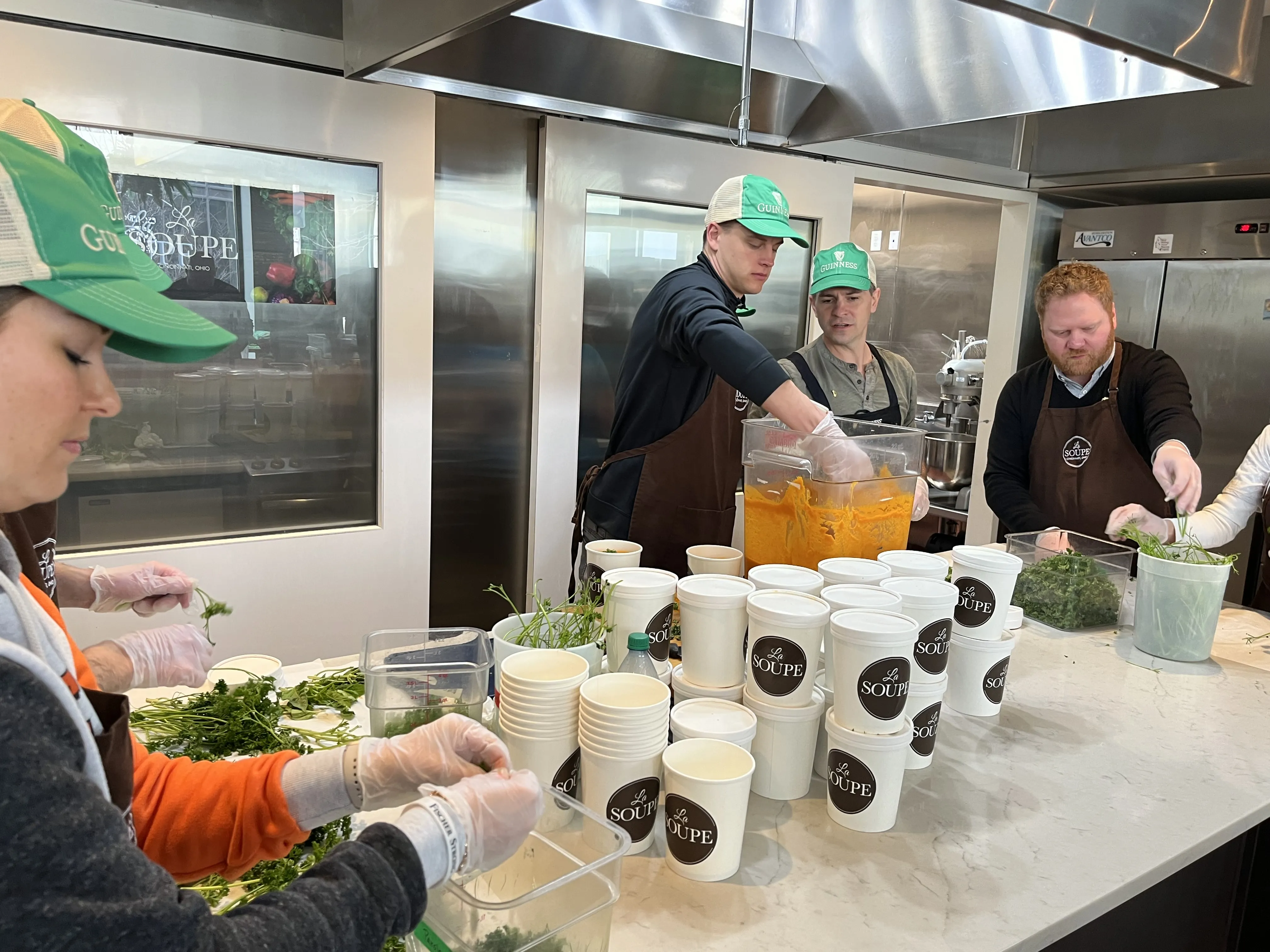 Bengals QB Joe Burrow hosts foundation event at La Soupe with Guinness  Gives Back | Cincy Jungle