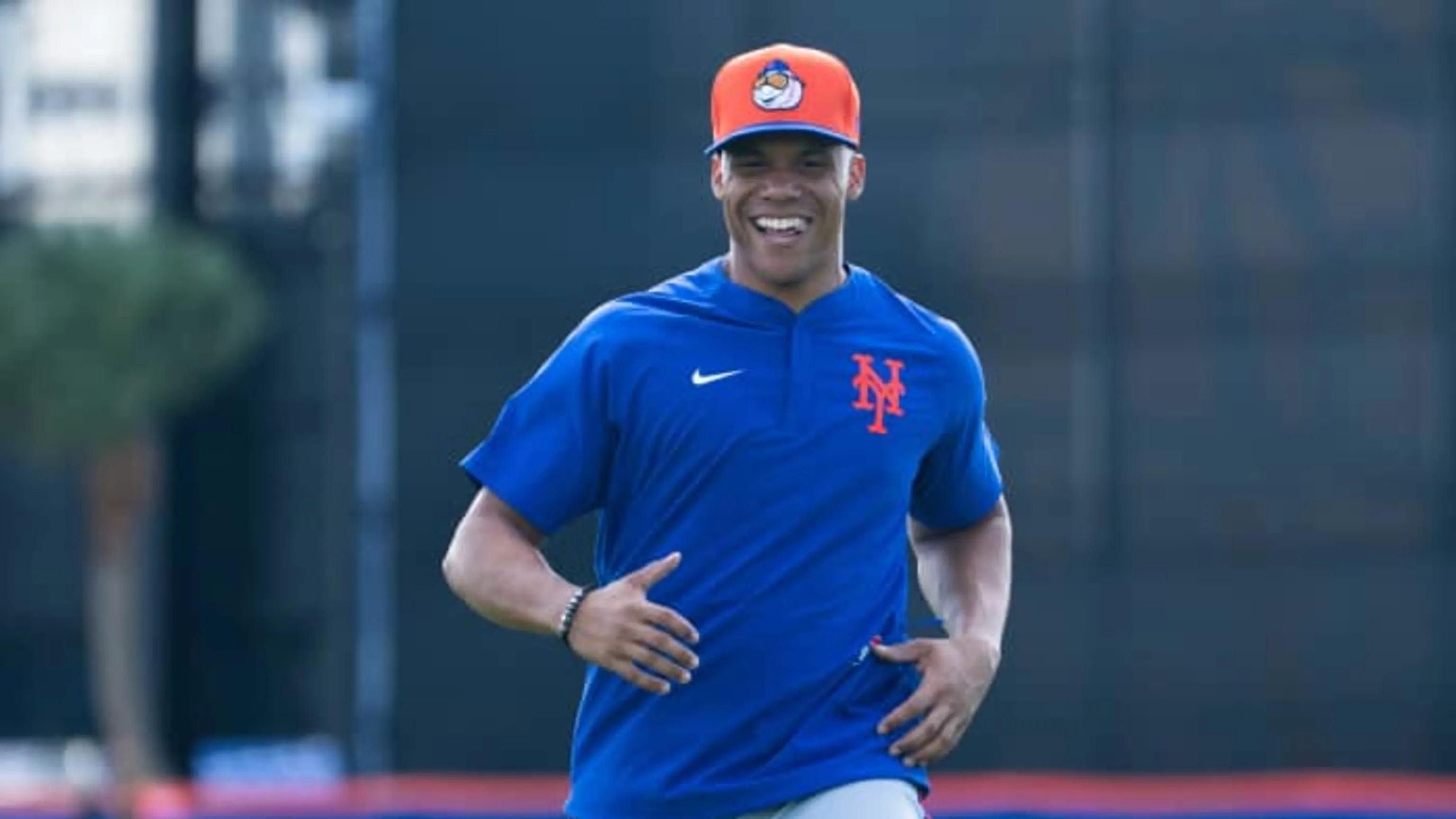 Juan Soto arrives at Mets Spring Training camp