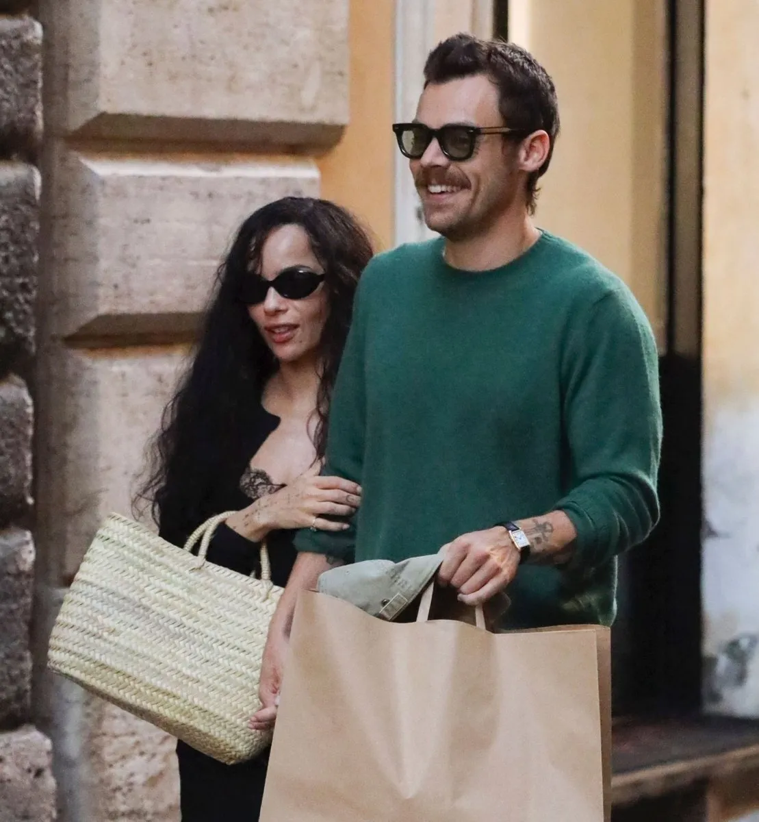 HL Daily Media on X: "Harry and Zoë Kravitz in Rome yesterday. https://t.co/jIHJIK3GI1" / X