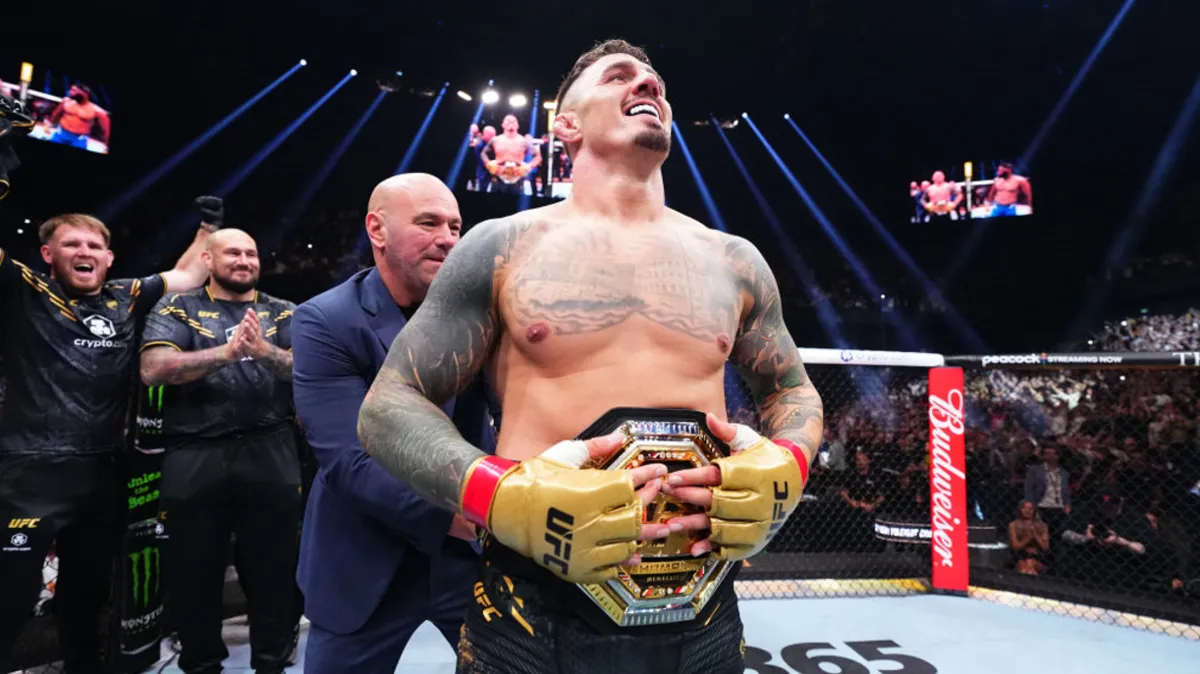 Tom Aspinall: Briton to defend heavyweight title against Ciryl Gane at UFC  321 - BBC Sport