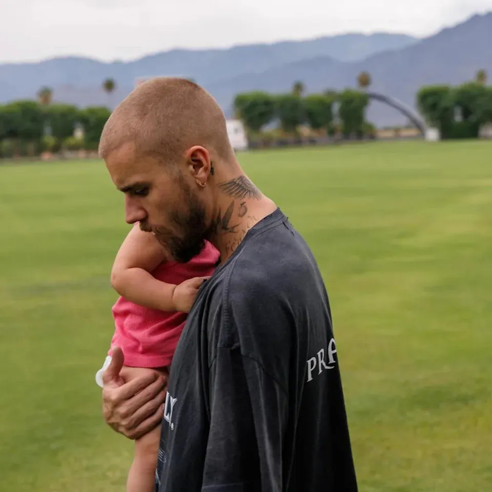 Justin Bieber takes son Jack Blues to Coachella Valley ahead of his return  to festival