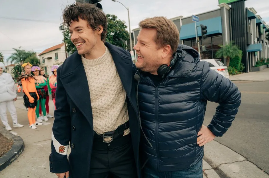 James Corden Opens Up About Friendship With Harry Styles