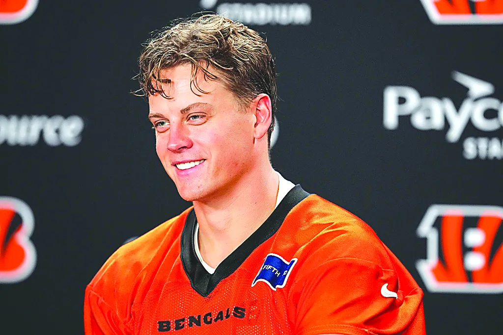Joe Burrow sees a bright future for Bengals offense despite rough 1st day  of training camp | News, Sports, Jobs - The Times Leader