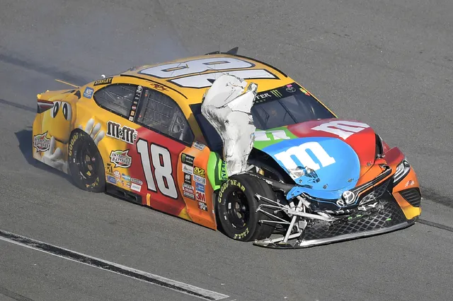 Bad tire sends Kyle Busch spinning, crashing | NASCAR | Sports | Motor  Sports