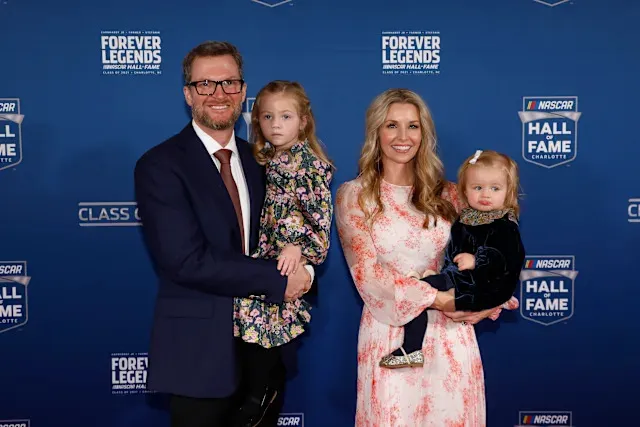 Amy Earnhardt, wife of NASCAR legend Dale Earnhardt Jr., in images - Yahoo  Sports