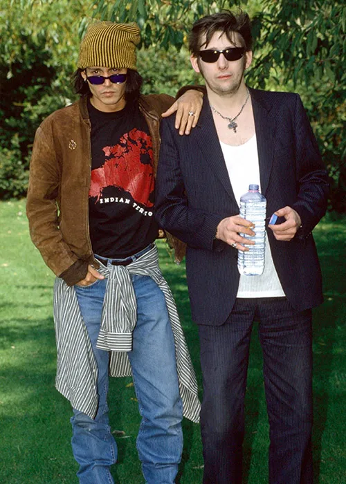 Johnny Depp Leaves Message Of Condolence For Shane MacGowan