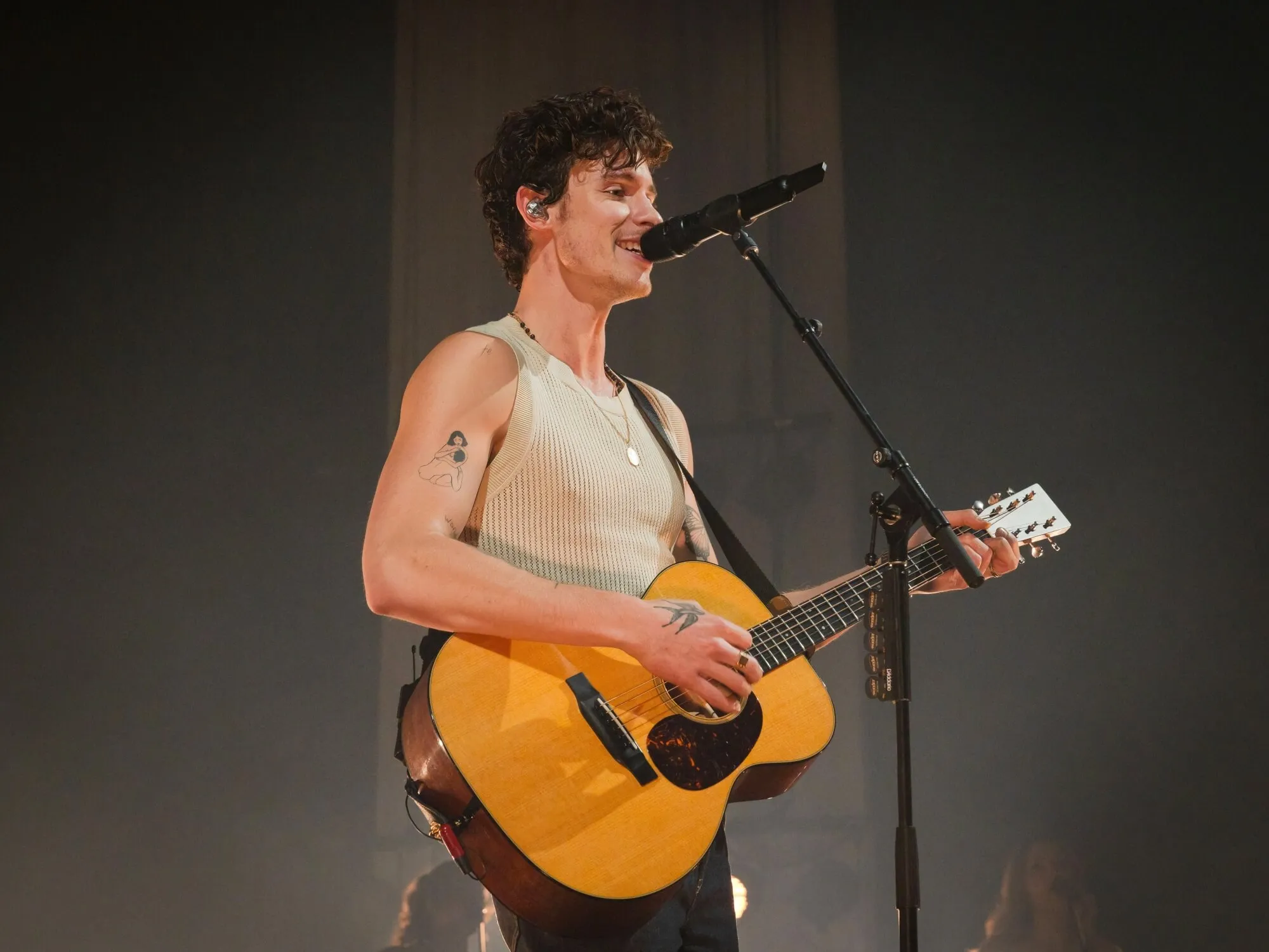 Shawn Mendes spotted buying a guitar strap at an LA Guitar Center – as he  proves even A-list musicians do their own gear shopping