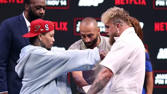 Jake Paul, Gervonta Davis agree to $2 million bet on Netflix fight; 'Tank'  shoves Paul - Yahoo Sports
