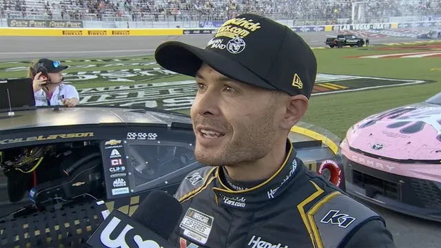 Larson settles for second: 'That's racing ... it gets crazy' - NASCAR Cup  Videos
