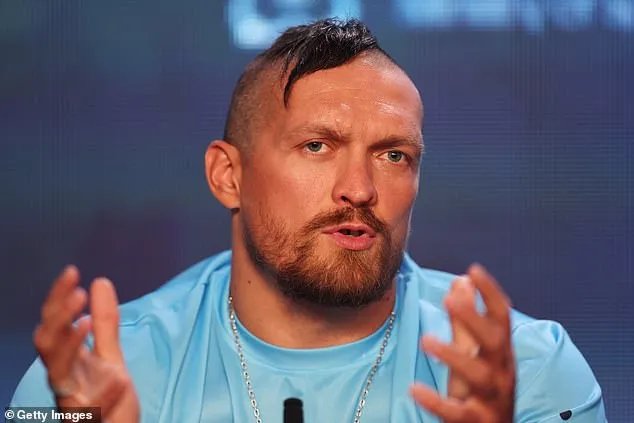 Oleksandr Usyk will make his rematch with Anthony Joshua FREE to watch for  all in Ukraine | Daily Mail Online