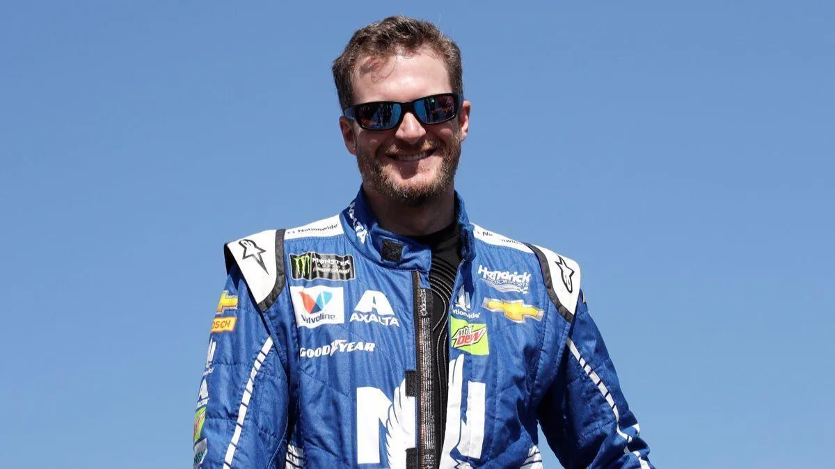 Dale Earnhardt Jr. running outside of NASCAR's conservative pack - Los  Angeles Times