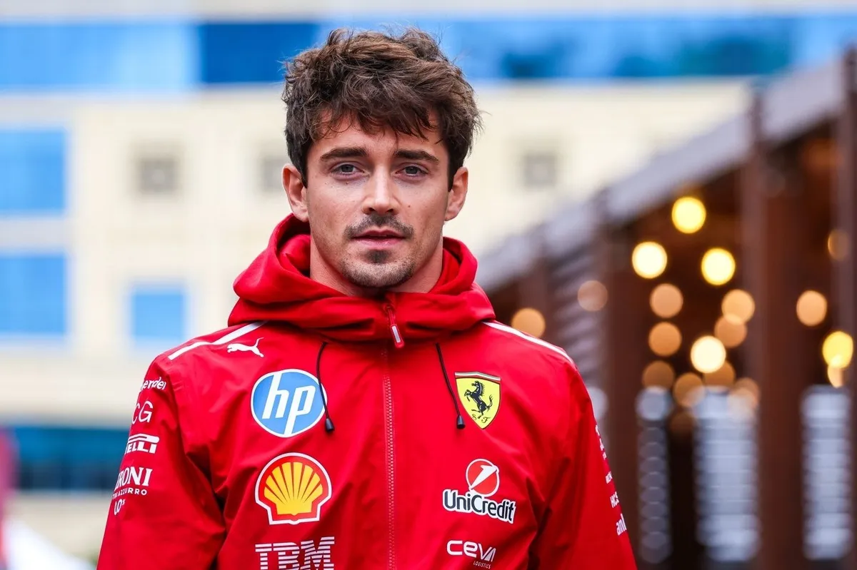 Charles Leclerc cites power unit glitch for subdued Azerbaijan GP start
