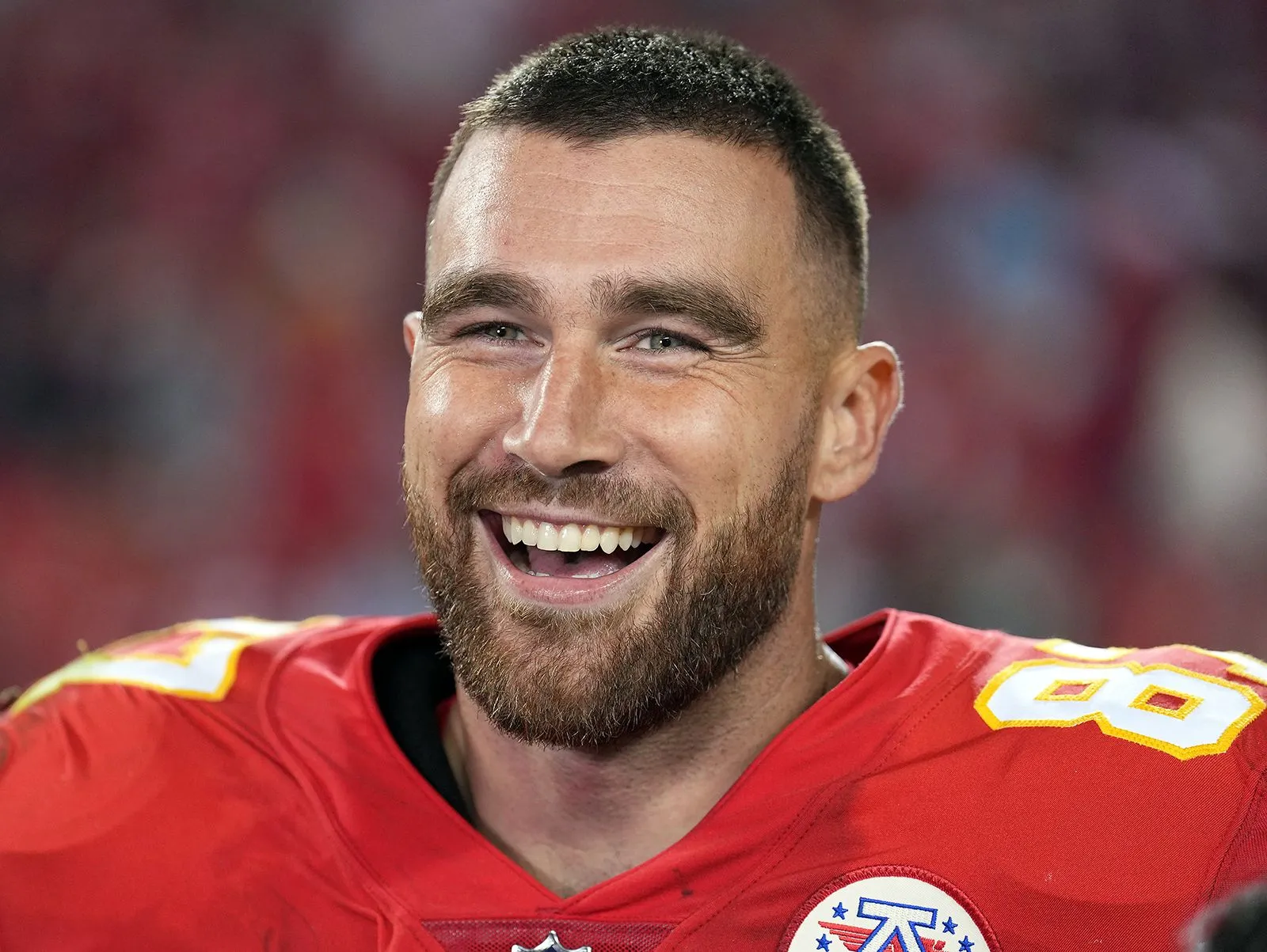 Travis Kelce | Taylor Swift, Engaged, Biography, Age, Stats, & Facts |  Britannica