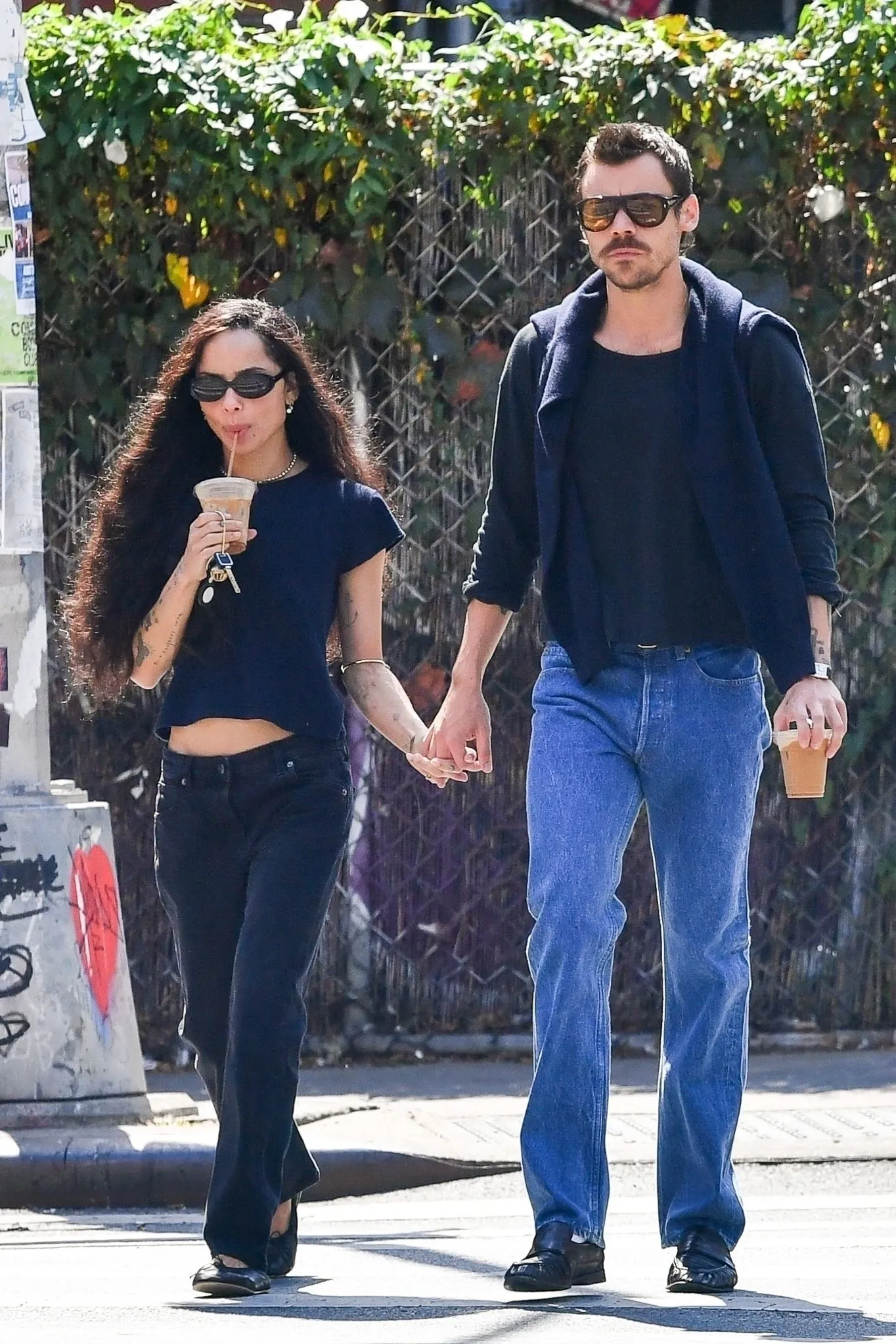 Harry Styles And Zoë Kravitz Make Their Couple Style Official | British  Vogue